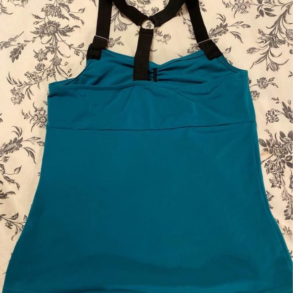 Teal Capezio Top, Medium - Picture 2 of 3